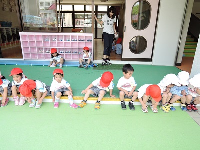 暑くなりました | インフォメーション | 京都府向日市にある私立